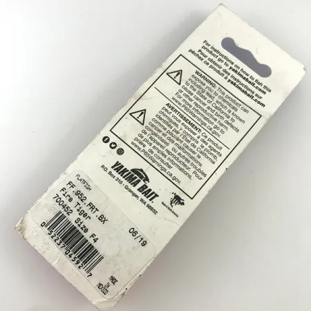 Yakima Bait FlatFish Bete, Fire Tiger, 4g, #4323