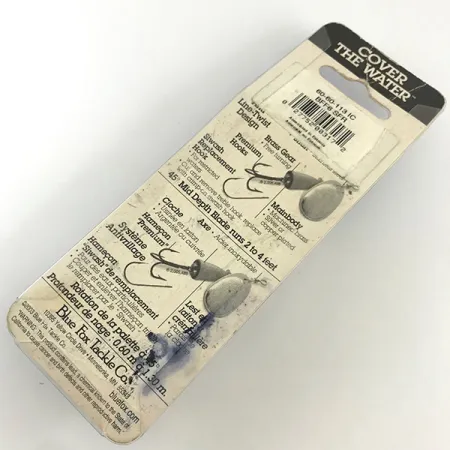 Blue Fox Super Vibrax 6 Spinnare, Silver, 18g, Mässingskropp, #4325