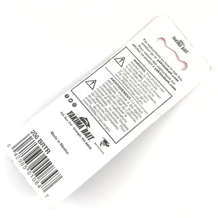 Worden’s Original Rooster Tail Spinnare, Guld / Brun, 1,77g, #206 BRTR