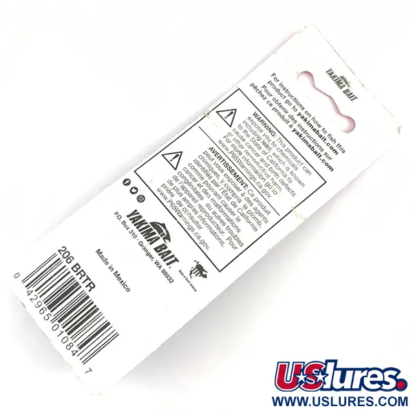 Worden’s Original Rooster Tail Spinnare, Guld / Brun, 1,77g, #206 BRTR