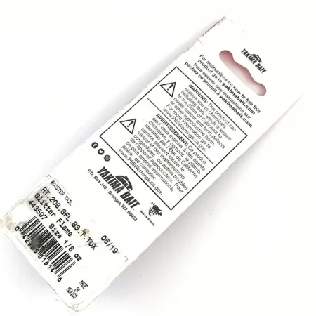 Yakima Bait Worden’s Original Rooster Tail Spinnare, Guld/Fluo Orange, 3,6g, Fjäderkrok, #4427