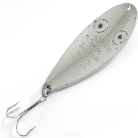 Paul Bunyan Flash eye spoon Skeddrag, Nickel/Röd, 21g, Flash Eye, #4353