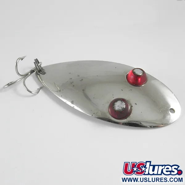 Paul Bunyan Flash eye spoon Skeddrag, Nickel/Röd, 21g, Flash Eye, #4353