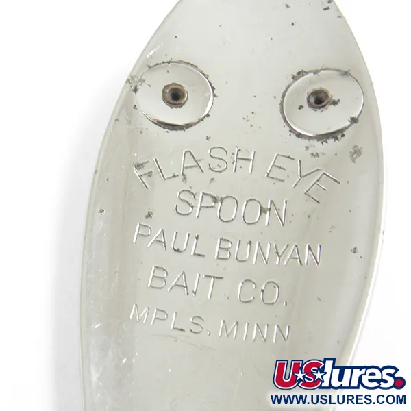 Paul Bunyan Flash eye spoon Skeddrag, Nickel/Röd, 21g, Flash Eye, #4353