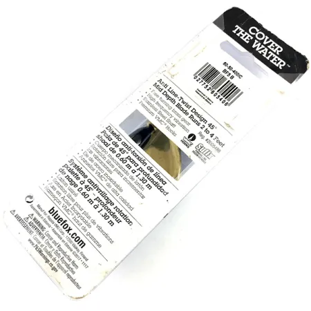 Blue Fox Super Vibrax 5 Spinnare, Svart, 13g, Rostfri Axel, #4369