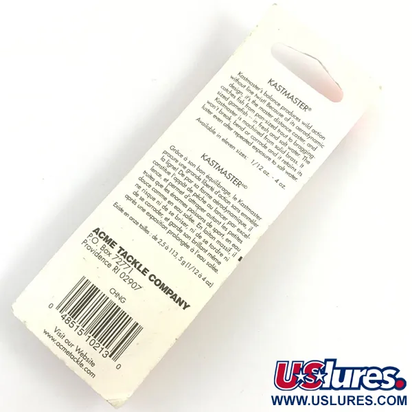 Acme Kastmaster Skeddrag, Nickel / Grön, 7g, Mässing, #4388