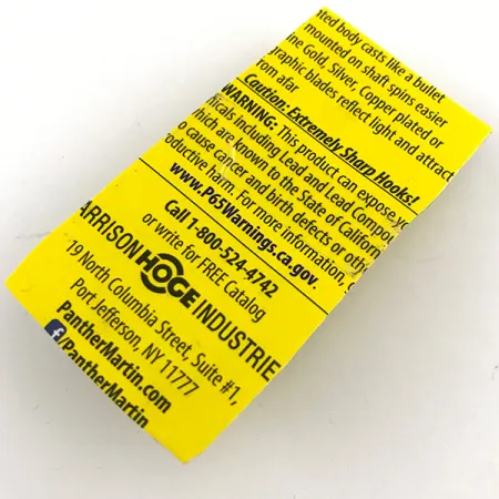 Panther Martin 4 Spinnare, Öring, 4g, Fjädrad Stjärt, #4412