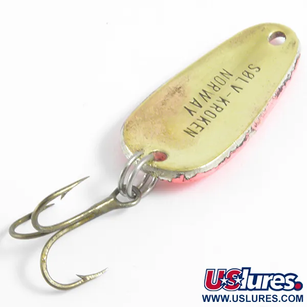 Sølvkroken Skeddrag, Röd / Guld, 7g, Klassiskt prickmönster, #4437