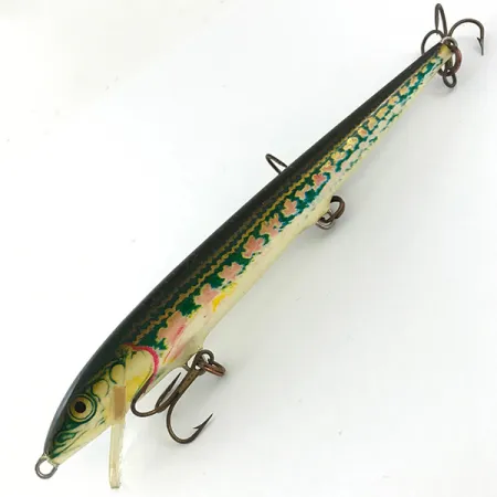 Rapala Original Floater Wobbler, Röd/Guld/Grön, 7g, Irland, #4453