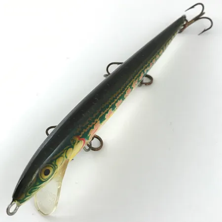 Rapala Original Floater Wobbler, Röd/Guld/Grön, 7g, Irland, #4453
