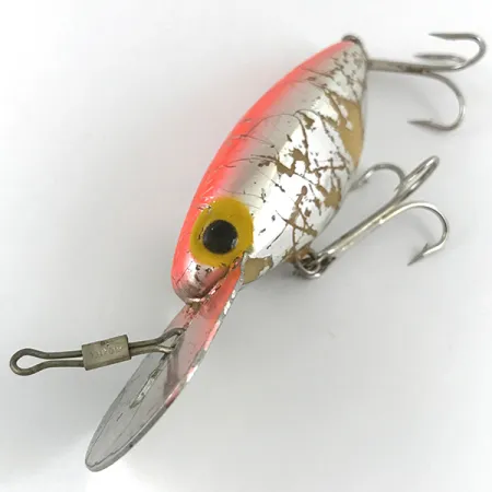 Storm Hot'N Tot Thin Fin Wobbler, Silver/Röd, 12g, Metallsked, #4454