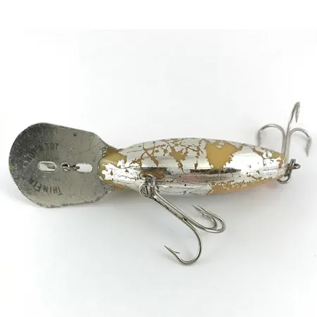 Storm Hot'N Tot Thin Fin Wobbler, Silver/Röd, 12g, Metallsked, #4454