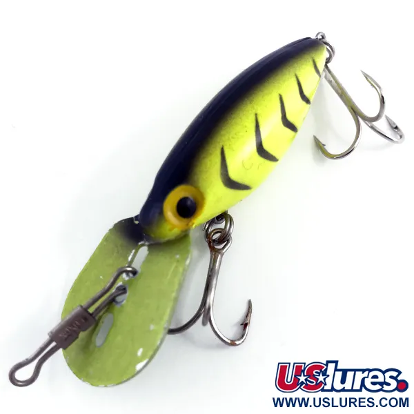 Storm Hot'N Tot Thin Fin Wobbler, Yellow Tiger, 6.5g, Metallsked, #4455
