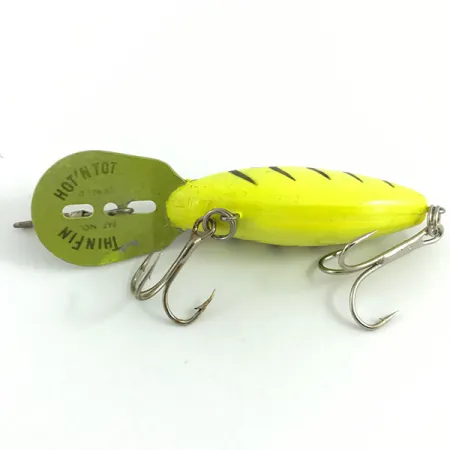 Storm Hot'N Tot Thin Fin Wobbler, Yellow Tiger, 6.5g, Metallsked, #4455