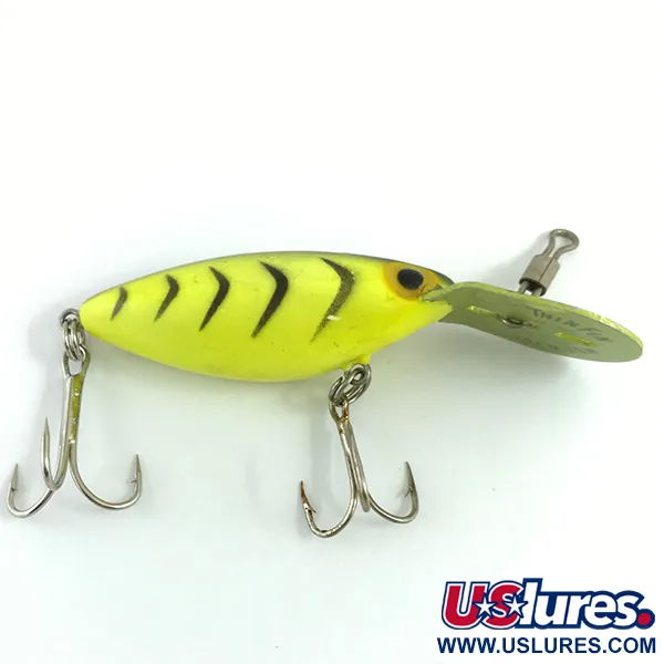 Storm Hot'N Tot Thin Fin Wobbler, Yellow Tiger, 6.5g, Metallsked, #4455