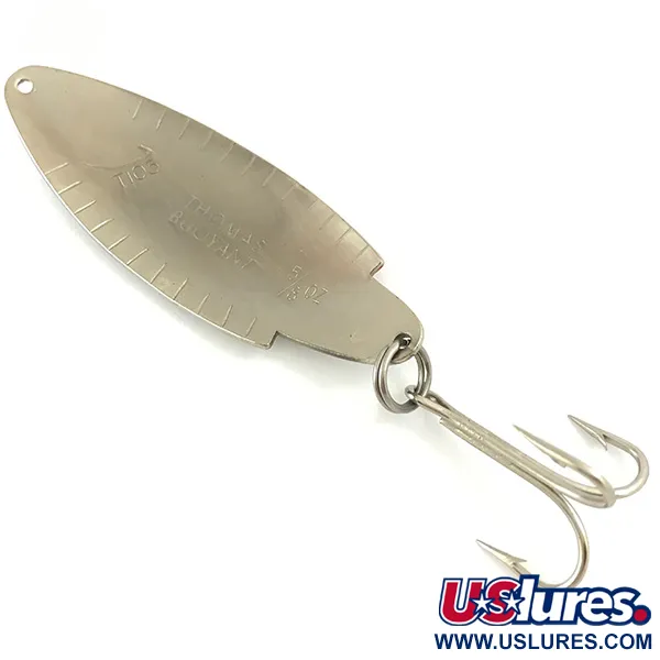 Thomas Buoyant Skeddrag, Nickel/Röd/Gul, 21g, Trekrok, #4468