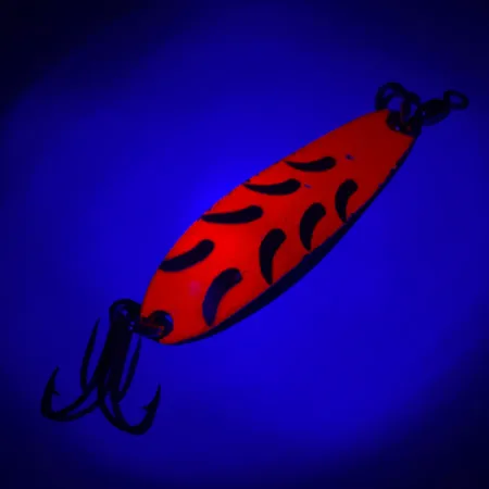 Luhr Jensen Krocodile Die #3 UV Skeddrag, Pink/Gold, 10g, UV, #4471