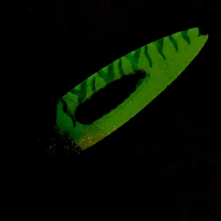 Skeddrag Bue Fox Trixee UV Glow, UV-Glow, 12g, Enkelkrok, #4477