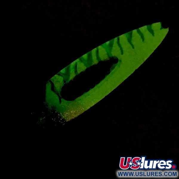 Skeddrag Bue Fox Trixee UV Glow, UV-Glow, 12g, Enkelkrok, #4477