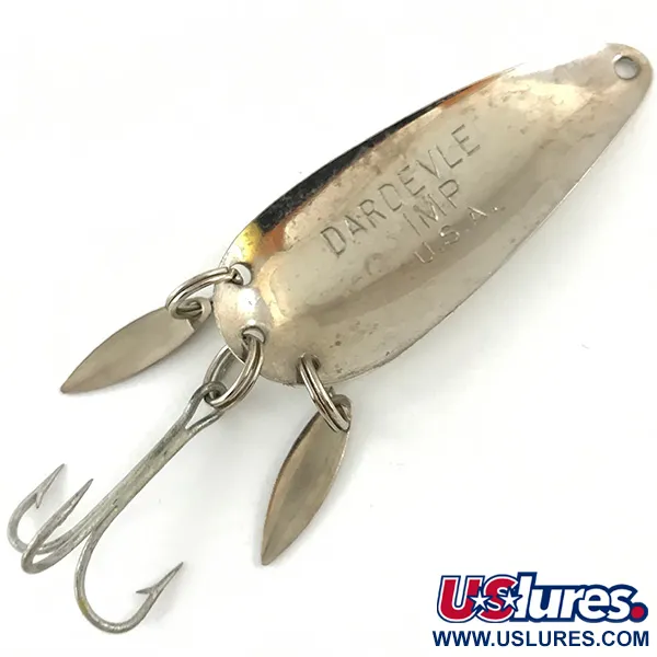 Eppinger Dardevle Imp Klicker Skeddrag, Vit/Svart/Nickel, 11g, #4480