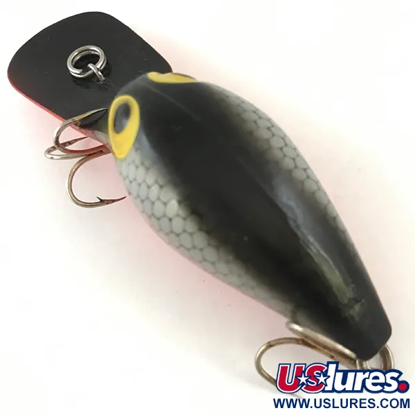 Storm Wiggle Wart Wobbler, Svart/Röd/Grå, 11g, Rassel, #4486