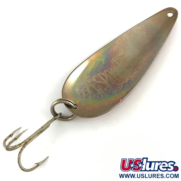 American Sportsman Pro Spoon Skeddrag, Röd/Svart/Nickel, 10,5g, #4493