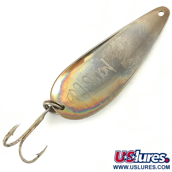 American Sportsman Pro Spoon Skeddrag, Leopard / Nickel, 10.5g, #4494