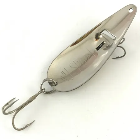 American Sportsman NU Spoon Skeddrag, Silver/Guld, 11g, Metallflik, #4496