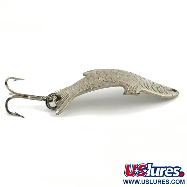 Acme Phoebe Skeddrag, Silver, 4g, fiskfjällsmönster, #4501