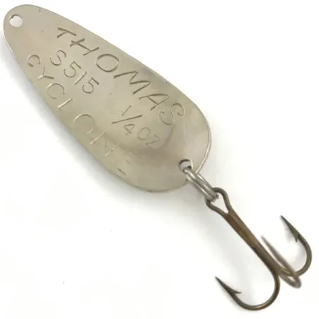 Thomas Cyclone Skeddrag, Nickel / Röd, 7g, Droppform, #4506