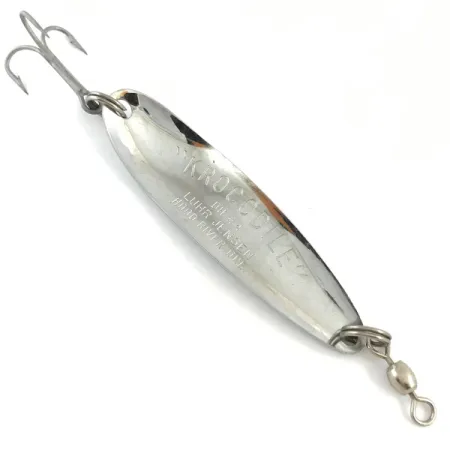 Luhr Jensen Krocodile Die #4 Skeddrag, Hamrat nickel, 14g, #4507