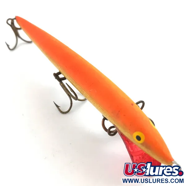 Rapala Original Floater Wobbler, Orange, 5g, Balsaträ, #4519