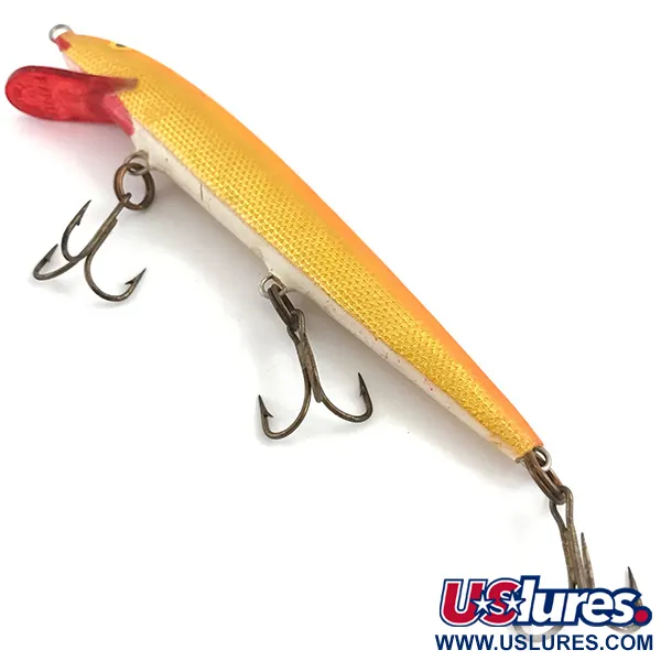 Rapala Original Floater Wobbler, Orange, 5g, Balsaträ, #4519
