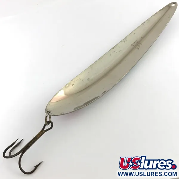 Lucky Strike Canoe Wobbler Skeddrag, White Pearl, 45g, #4526