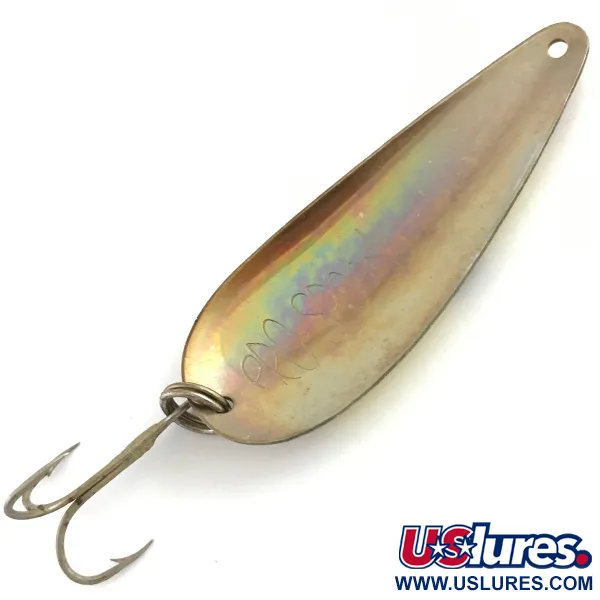 American Sportsman Pro Spoon Skeddrag, Gul/Nickel, 10.5g, #4529
