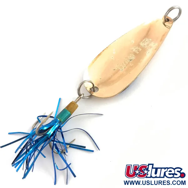 Lindy Lindy Finsel Skeddrag, Gold / Blue, 10g, guldpläterad, #4530