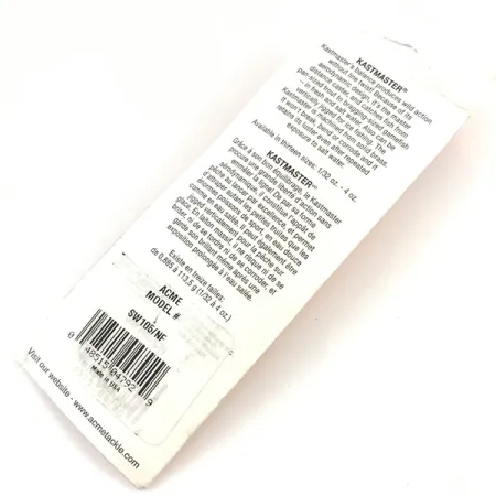 Acme Kastmaster UV Skeddrag, Orange UV Glow, 3.5g, UV-reaktiv, #4546