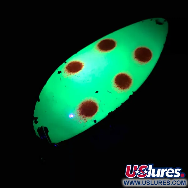 Acme Little Cleo UV Skeddrag, Gul/Röd/Nickel, 21g, UV-aktiv, #4562