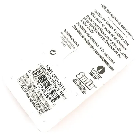 Luhr Jensen Needlefish 2 Skeddrag, Fire Tiger, 3g, #5808