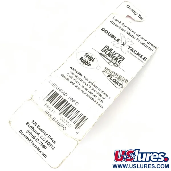 Rainbow Plastics Steelhead UV Skeddrag, Nickel/Orange, 14g, #4570