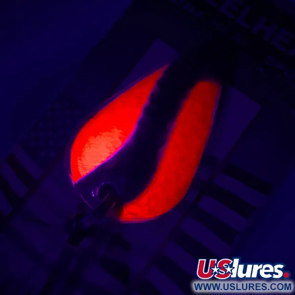 Rainbow Plastics Steelhead UV Skeddrag, Nickel/Orange, 14g, #4570