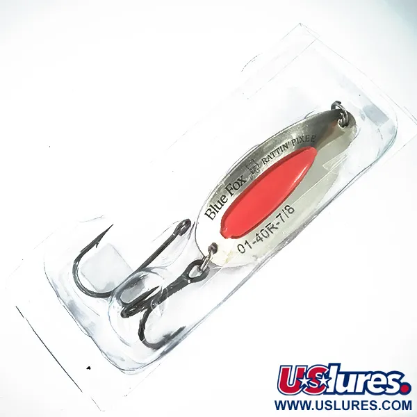 Blue Fox Rattlin Pixee UV Skeddrag, Nickel/Fluo Rosa, 24g, UV, #4576