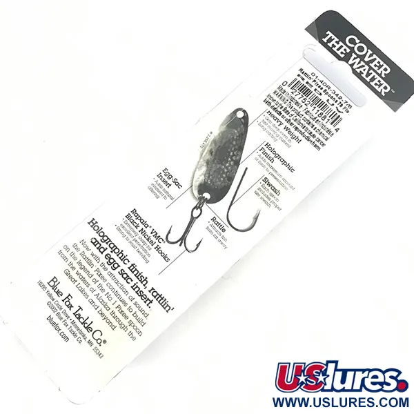 Blue Fox Rattlin Pixee UV Skeddrag, Nickel/Pink, 24g, Rassel, #4589