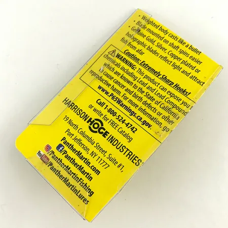 Panther Martin 4 Spinnare, Öring, 4g, Inline-sked, #4601