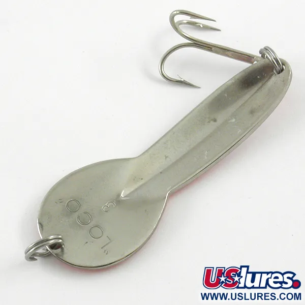 Skeddrag Glen Evans Loco 3, Fluo Orange/Nickel, 17g, Vintage, #4610