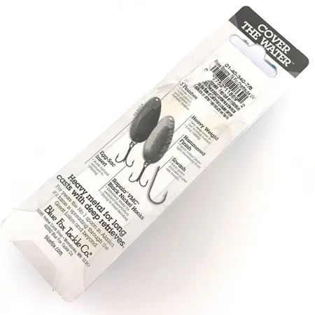 Blue Fox Pixee UV Skeddrag, Hamrad nickel/Blå, 24g, UV, #4621