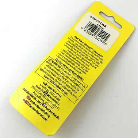 Panther Martin 2 UV Spinnare, Regnbåge, 1.75g, UV, #2-PMUV-OWB