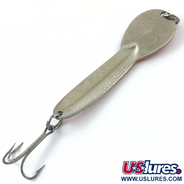 Glen Evans Loco 4 UV Skeddrag, Mässing / Röd UV, 23g, Prisma, #4646