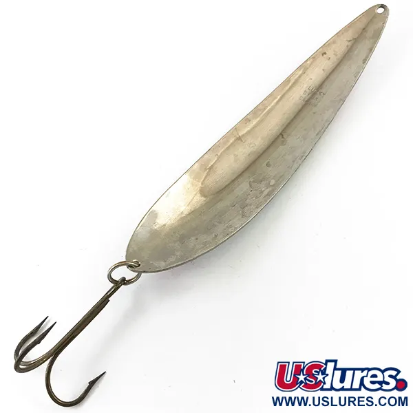 Lucky Strike Canoe Wobbler Skeddrag, White Pearl/Nickel/Röd, 45g, #4647