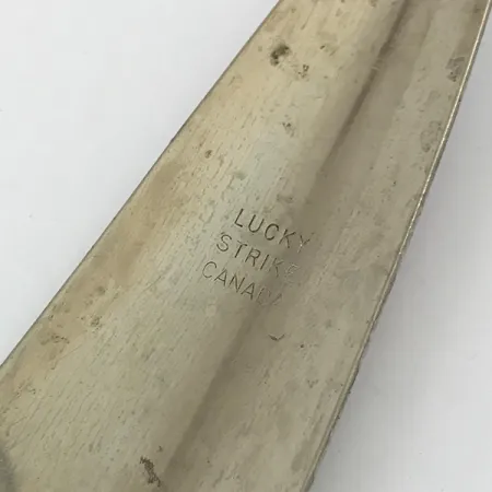 Lucky Strike Canoe Wobbler Skeddrag, White Pearl/Nickel/Röd, 45g, #4647